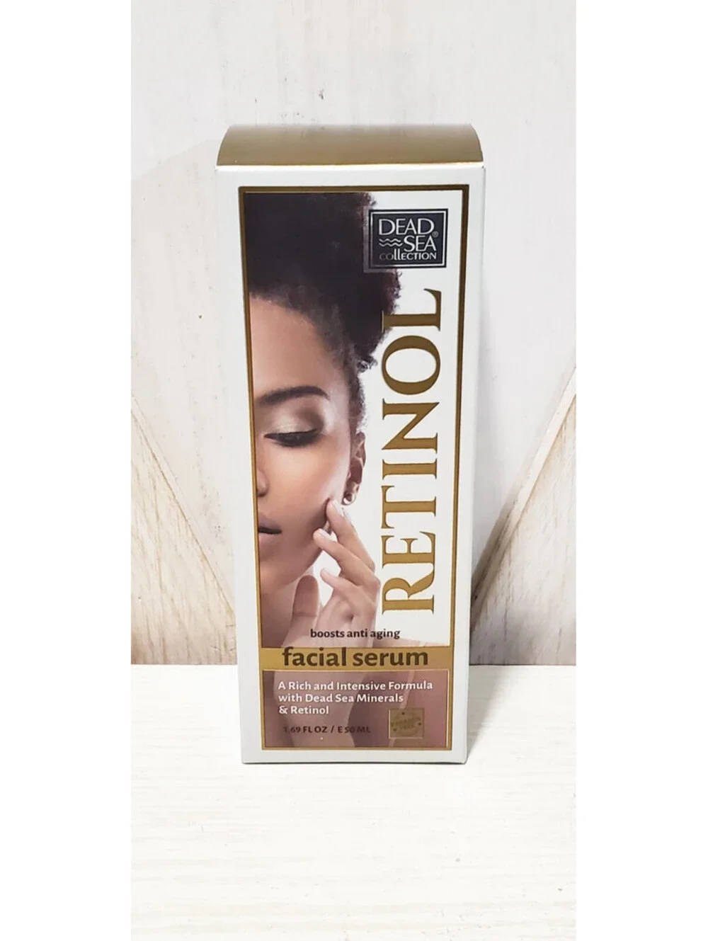 Dead Sea Collection Retinol Day Cream and Facial Serum  1.69 Fl Oz Set New!